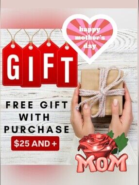 🎁FREE GIFT🎁 with your $25 purchase!